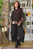 Tiby Cashmere Touch Layering Top Baroque Country Bloom Stone